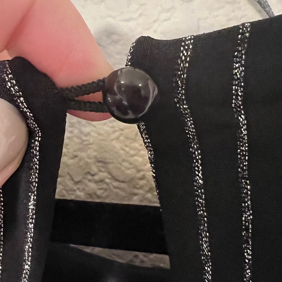 Dress Barn | Sparkle Glitter Jumpsuit - Picture 6 of 7